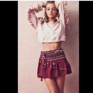 NWT LoveShackFancy skirt (Love Shack Fancy)
